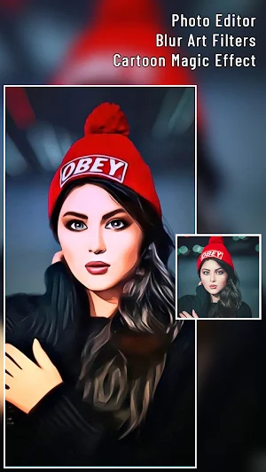 Photo Editor Blur Art Filters Screenshot 0