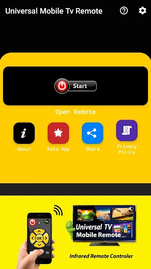 Mobile TV Remote Screenshot 3