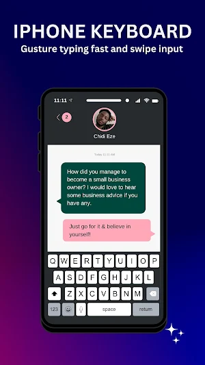 ikeyboard - iPhone keyboard Screenshot 2