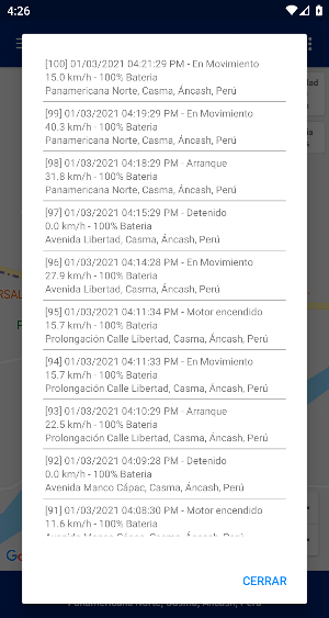 Satelital Perú GPS Screenshot 3