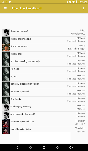 Bruce Lee Soundboard Screenshot 2