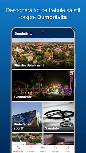 Dumbravita City App Screenshot 0