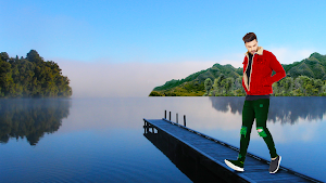 Lake Photo Editor and Frames Screenshot 0