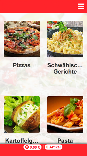 Eutinger Pizza Heimservice Screenshot 2