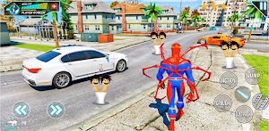 Spider Flying Rope Hero Skibid Screenshot 2