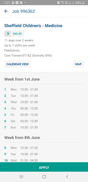 CRH Doctors Bank Screenshot 2