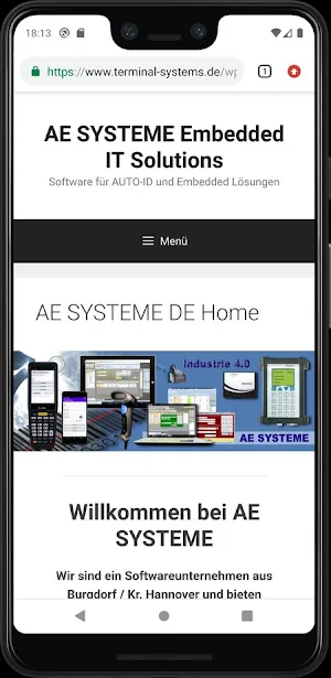AE QR Code Reader App Screenshot 2