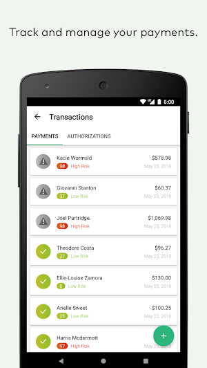 Merchant Console Screenshot 1