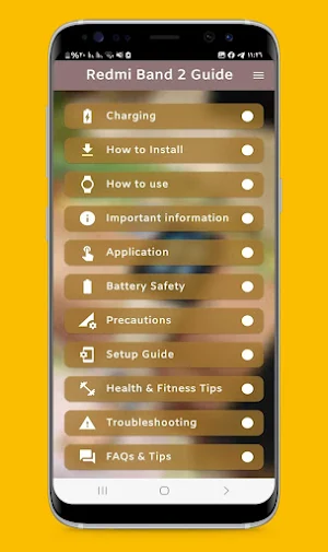 redmi smart band 2 guide Screenshot 2