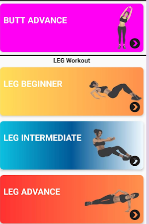 Glutes & Legs Workout at Home Screenshot 1