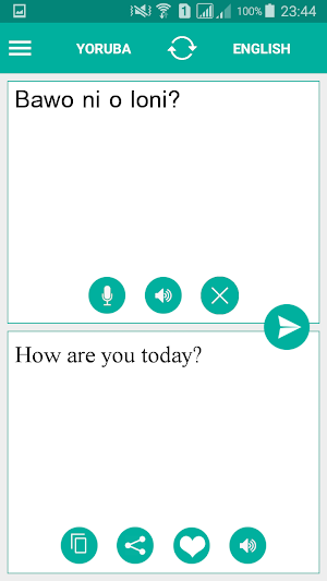 Yoruba English Translator Screenshot 1