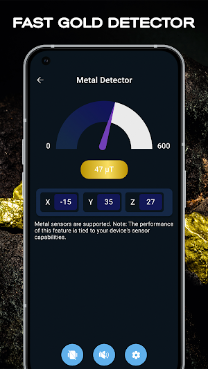 Metal Detector: Gold Detector Screenshot 2