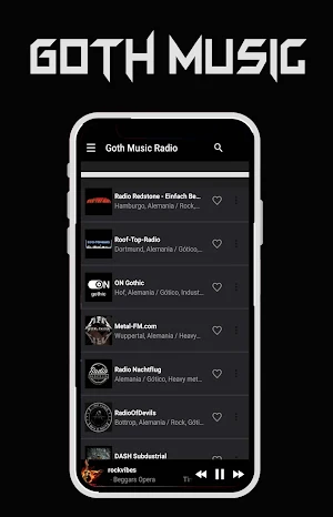 Goth Music Radio Screenshot 3