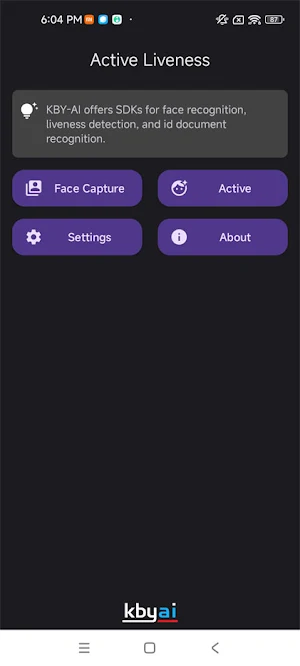 Active Face Liveness Detection Screenshot 0