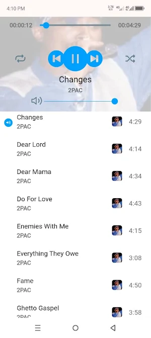 All 2Pac Songs: Tupac Shakur Screenshot 1