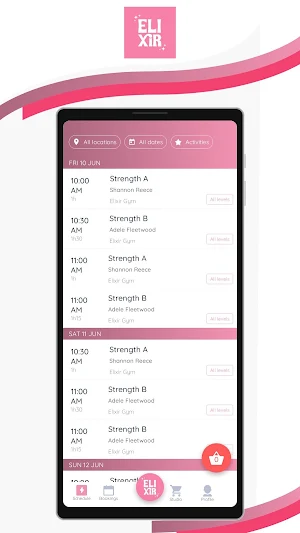 Elixir Gym Screenshot 0