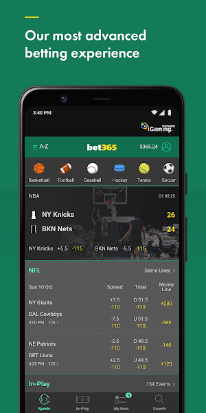 bet365 Sports Betting (CA) Screenshot 0