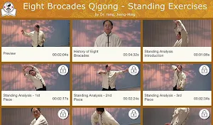 Eight Brocades Qigong Standing (YMAA) Screenshot 0