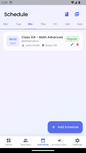 Tutor Team Control Screenshot 2