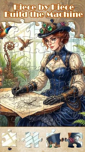 Steampunk Jigsaw Puzzle Games Screenshot 1