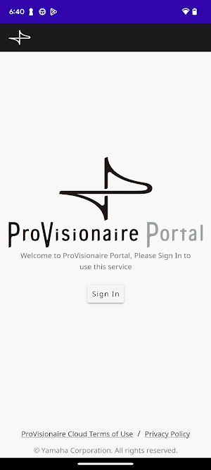 ProVisionaire Portal Screenshot 0