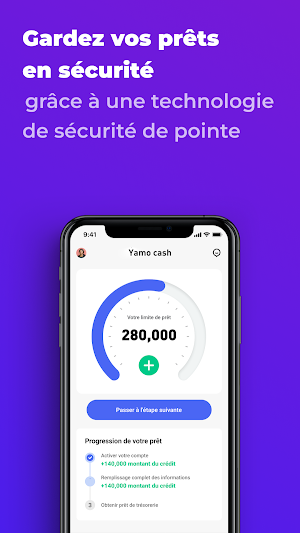 Yamo cash-crédit prét Screenshot 3