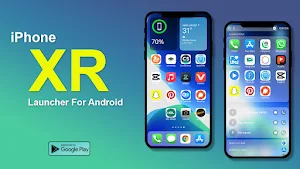 iPhone XR Launcher for Android Screenshot 0