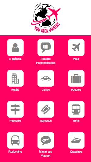 Vou Fácil viagens Screenshot 0