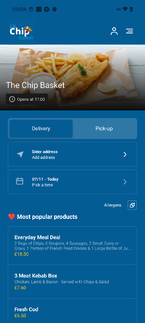 The Chip Basket Omagh Screenshot 0