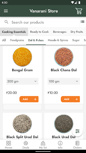 Vanarani Store Screenshot 0
