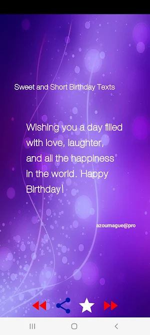 Happy Birthday Wishes Screenshot 2