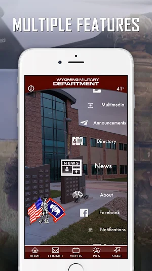 Wyoming Military Department Screenshot 1