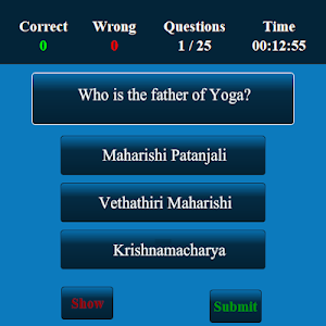 Yoga MCQ Screenshot 1