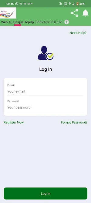Aj Unique TopUp Screenshot 3