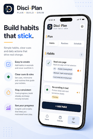 Disci-Plan Screenshot 2