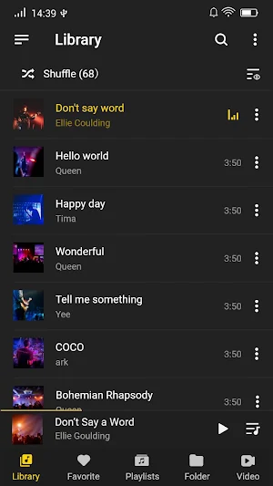 Music Player - Audio Player & Bass Booster Screenshot 2