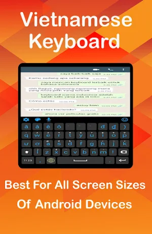 Vietnamese  keyboard themes Screenshot 2