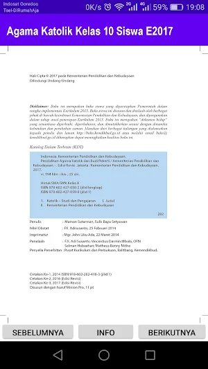 Agama Katolik Kelas 10 Siswa E2017 Screenshot 1