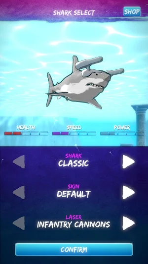 Cyber Shark Screenshot 2