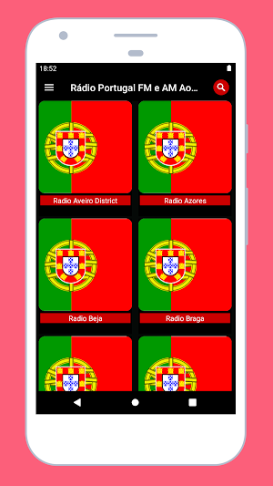 Portugal Radio Stations FM AM Screenshot 0