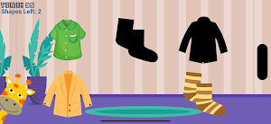 Learning game names of clothes Screenshot 1