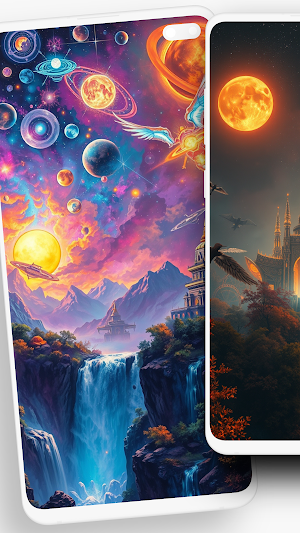 Fantasy Sci-Fi Wallpapers Screenshot 0