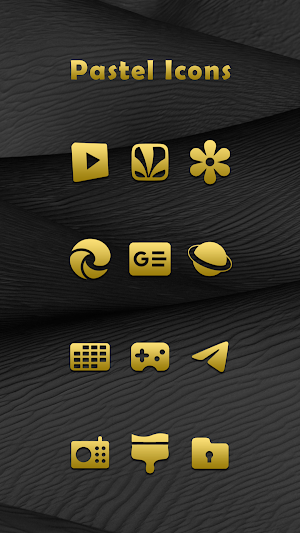 Pastel Yellow Icons Screenshot 2