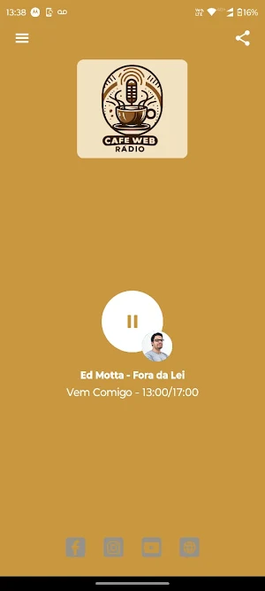 Café Web Rádio Screenshot 0