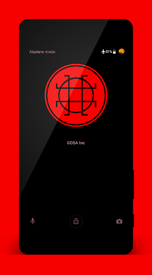 Black & Red | Xperia™ Theme Screenshot 2