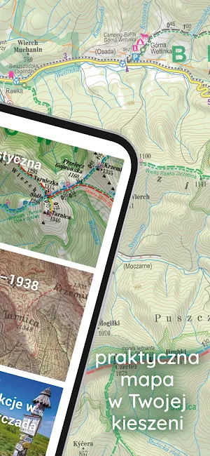 Bieszczady – mapa turystyczna Screenshot 1