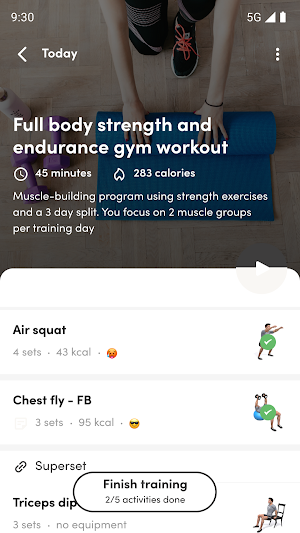 Unique Fitness Marnach Screenshot 2