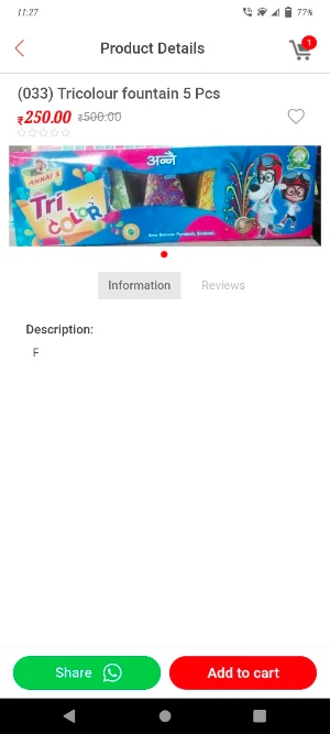 Majestic Crackers & Fireworks Screenshot 2