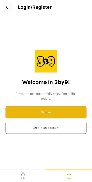 3by9 Restaurant Screenshot 3