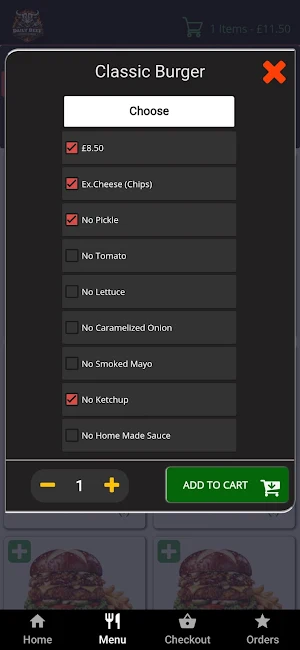 Daily Beef Gourmet Burger Screenshot 2